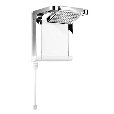 Chuveiro Lorenzetti Acqua Star Eletrônico Branco/Cromado Chuveiro Lorenzetti Acqua Star Eletrônico Branco/Cromado