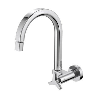 Torneira Cozinha Parede Bica Alta Docol City Cromado - 00876606