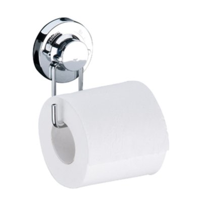 suporte para papel higienico com ventosa praticita 4008 cromado