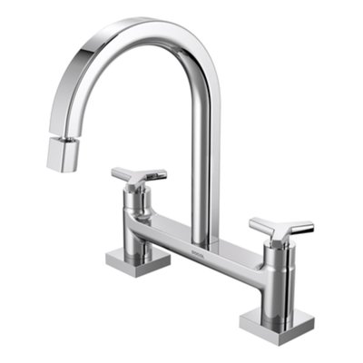 Torneira Misturador Cozinha Bancada Bica Alta Docol City Cromado