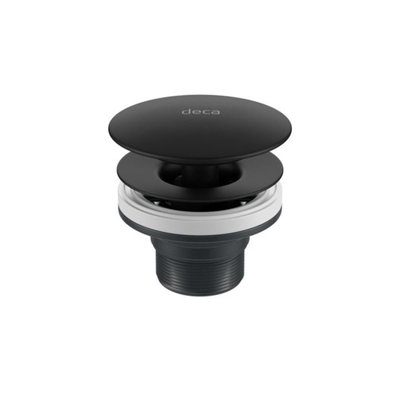 valvula de saida d agua lavatorio deca 1 1601 black matte