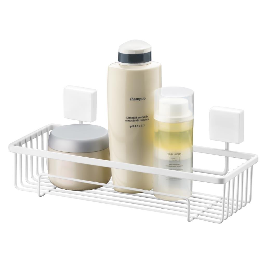 Suporte para Shampoo Parede Future 8550 - Branco