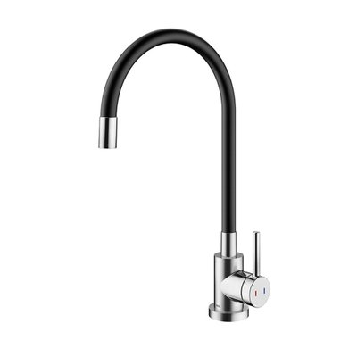 Misturador Monocomando Cozinha Bancada Bica Alta Black Docolspice Preto/Cromado - 00905657 Misturador Monocomando Cozinha Bancada Bica Alta Black Docolspice Preto/Cromado - 00905657