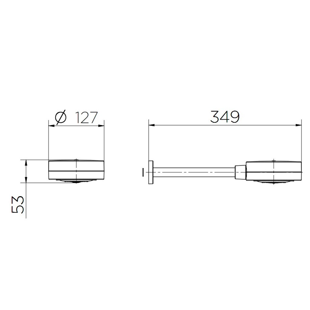 Detalhes do Chuveiro Tecnoshower Ouro Escovado