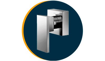 Acabamento de Registro Docol New Edge 1.2, 3.4 e 1 - Cromado Site