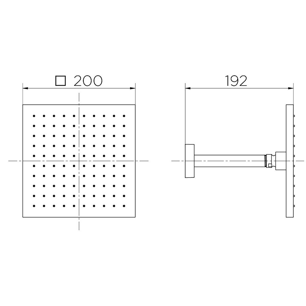 Chuveiro Docol Heaven ouro escovado com acabamento escovado e Garantia Toda Vida