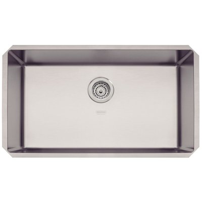 Cuba de Embutir em Inox Acetinado com Válvula Tramontina Quadrum 70U 70x40 cm Cuba de Embutir em Inox Acetinado com Válvula Tramontina Quadrum 70U 70x40 cm