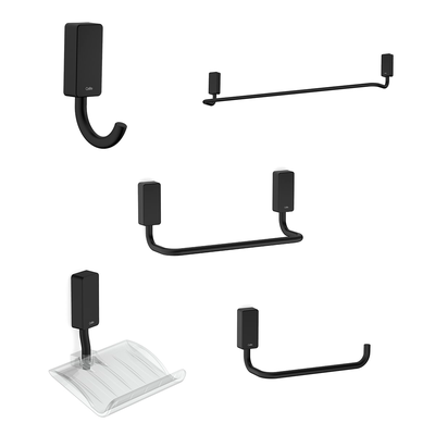 Kit de Acessórios Celite One 5 Peças - Black Matte - 1 Kit de Acessórios Celite One 5 Peças - Black Matte - 1
