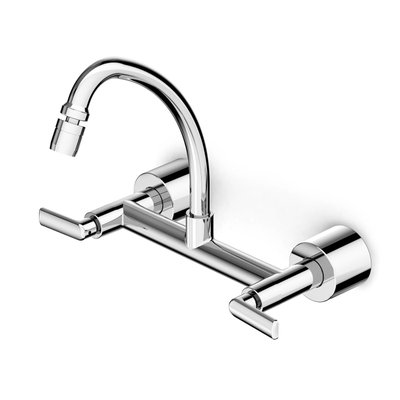 Torneira Misturador Cozinha Parede Bica Alta Celite Smart-N