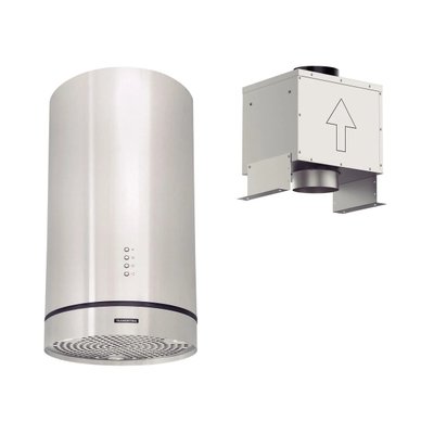 Coifa de Ilha Tramontina Tube Isla 35 Split Aço Inox com 35cm 220V Coifa de Ilha Tramontina Tube Isla 35 Split Aço Inox com 35cm 220V