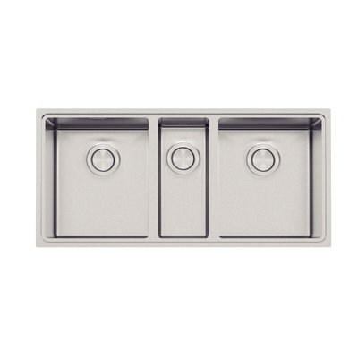 Cuba Tramontina Design Collection Quadrum 2.5 C 34 em Aço Inox com Acabamento Scotch Brite