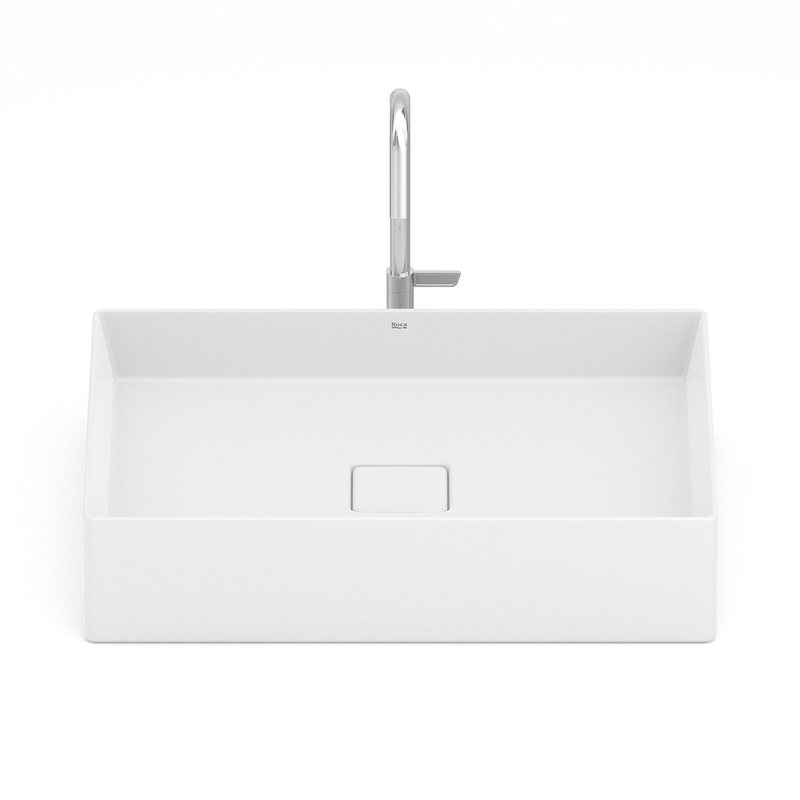 Cuba de Apoio Roca Terra 51 x 36 cm T6 Branco Fosco