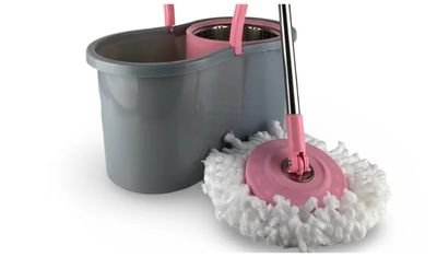 Mop Giratório com Balde Home Land 9 Litros