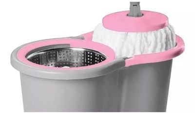 Mop Giratório com Balde Home Land 9 Litros Design
