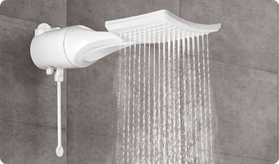 Design Chuveiro Lorenzetti Loren Shower Ultra Branco