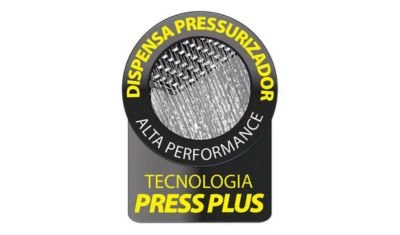 Press Plus Chuveiro Lorenzetti Acqua Storm Branco/Cromado