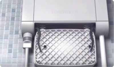Resistência Chuveiro Lorenzetti Acqua Storm Branco/Cromado
