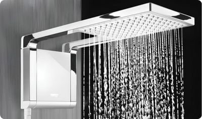 Comprar Chuveiro Lorenzetti Acqua Storm Branco/Cromado