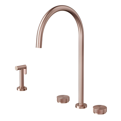 Torneira Misturador Cozinha Bancada Bica Alta com Ducha Lateral Docol Mix&Match Torneira Misturador Cozinha Bancada Bica Alta com Ducha Lateral Docol Mix&Match