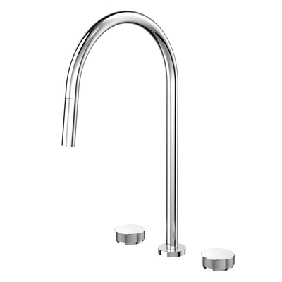 Torneira Misturador Cozinha Bancada Bica Alta com Ducha Retrátil Docol Mix&Match