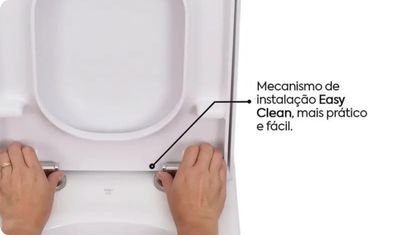 Instalação Assento Sanitário Roca GAP Termofixo Soft Close Branco