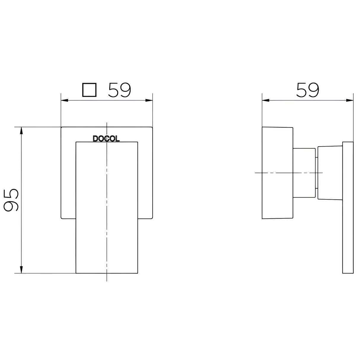 Acabamento escovado Docol New Edge com Garantia Toda Vida