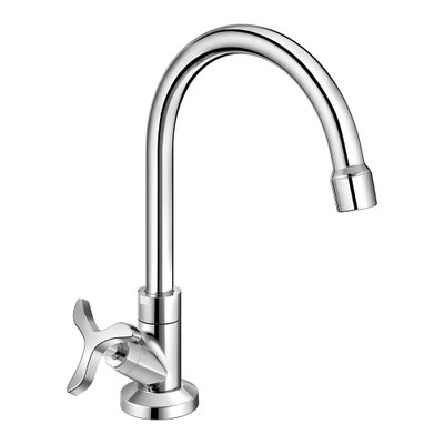 Torneira Banheiro Bancada Bica Alta Docol Nova Pertutti - Cromado