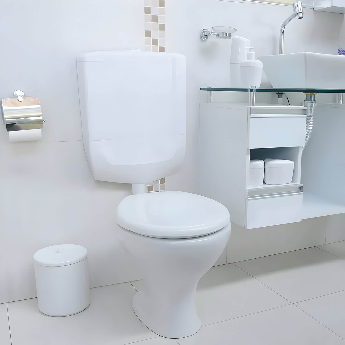 Detalhes Lixeira Inox Luz Slim Tramontina