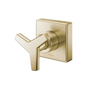 Acabamento Registro Dourado