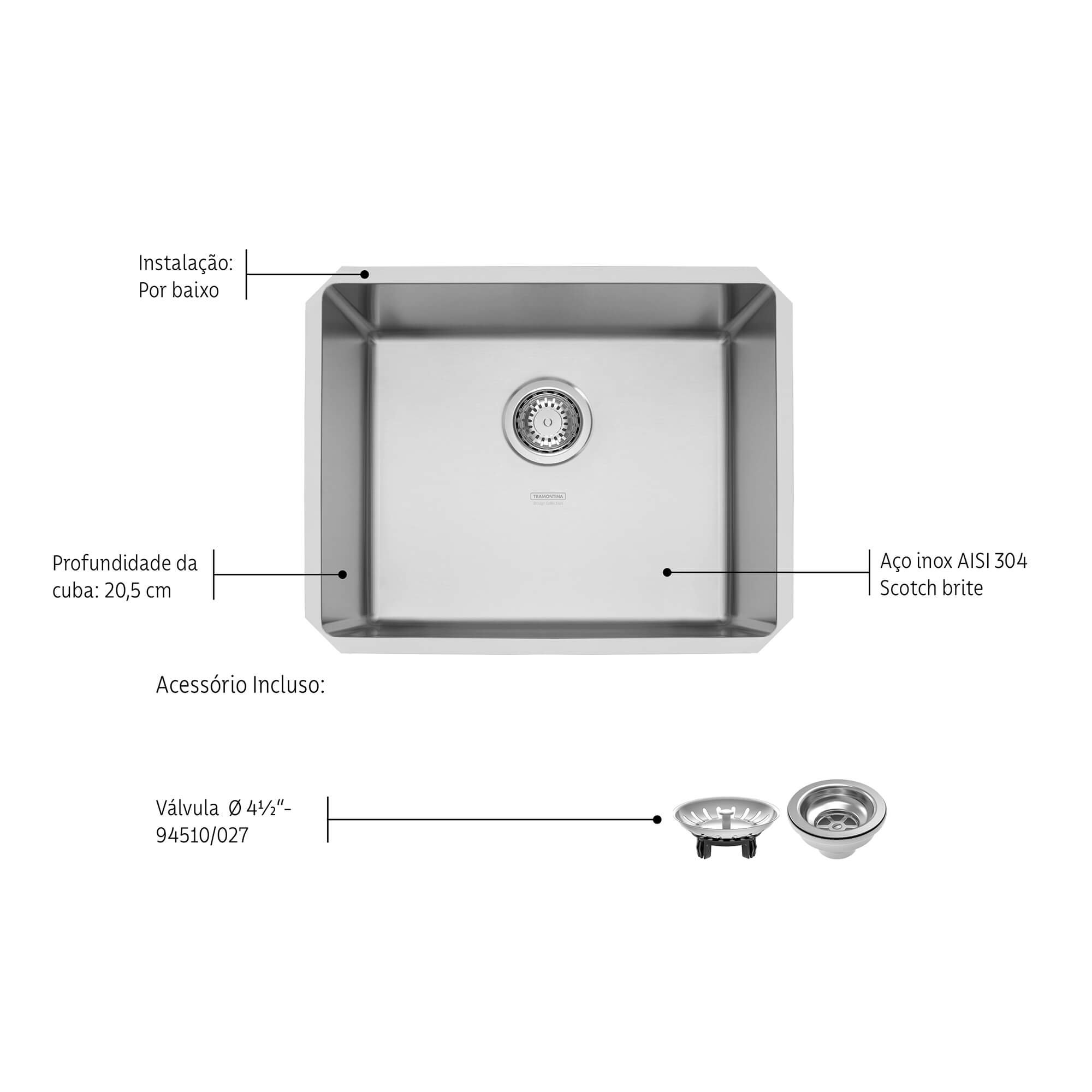 TRAMONTINA ACO INOX
 シュラスコ　BBQ 串 Jogo de Panelas Tramontina Solar em Aço Inox com Fundo