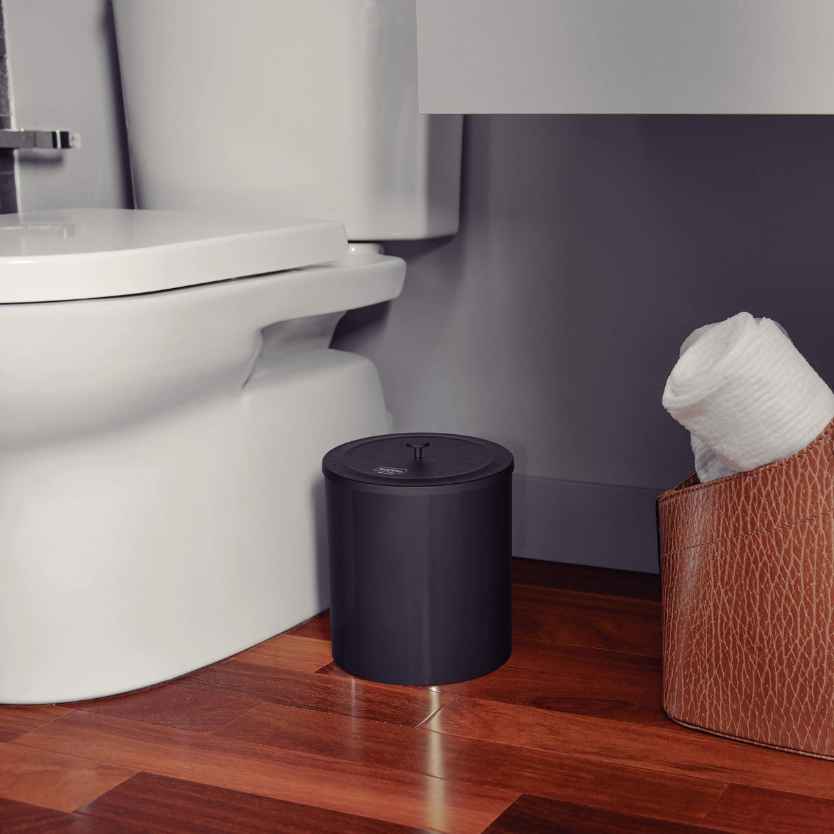Lixeira Inox Tramontina &Uacute;til com Acabamento Scotch Brite 5L