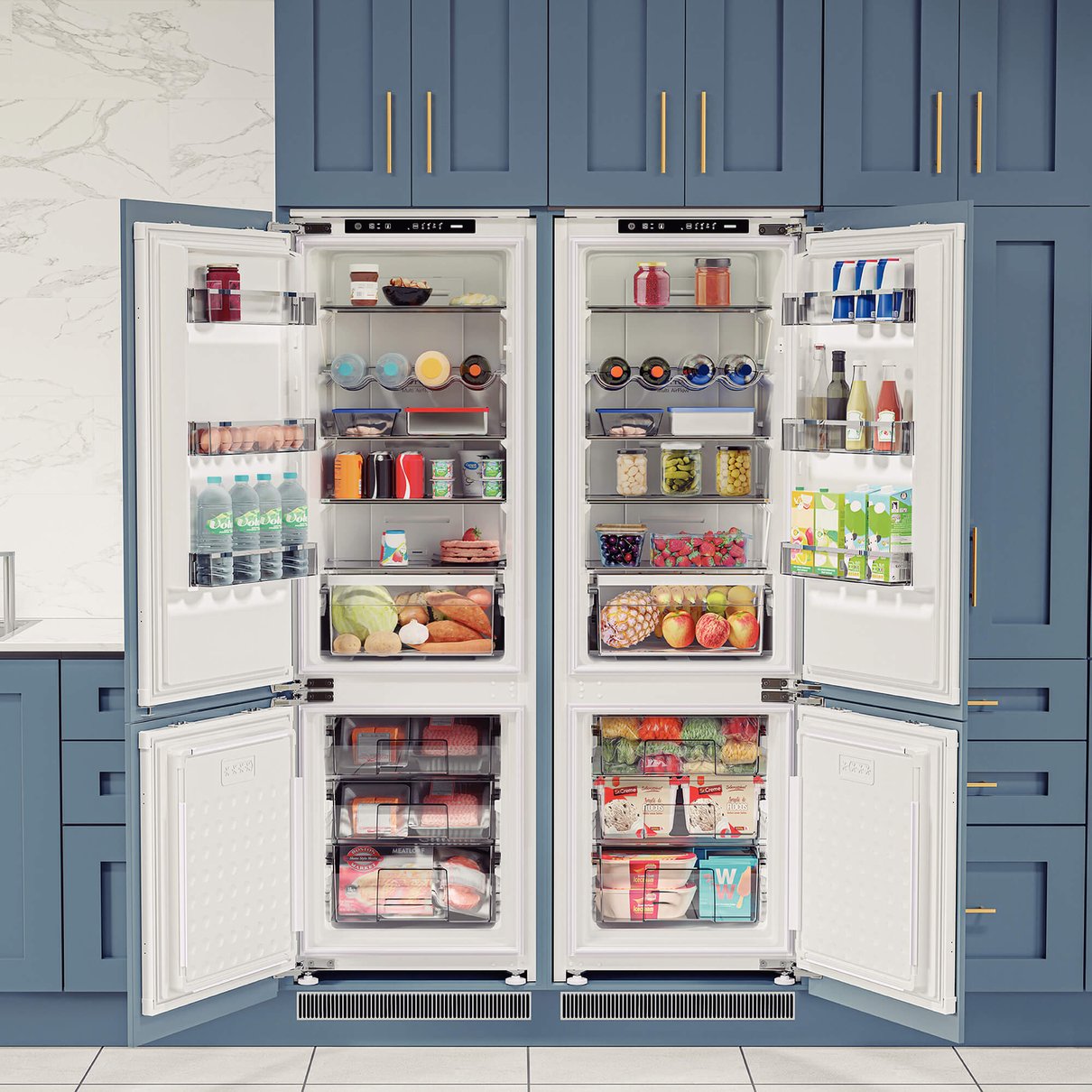 Painel de controle e fun&ccedil;&otilde;es do Refrigerador Tramontina Frost Free 250 L