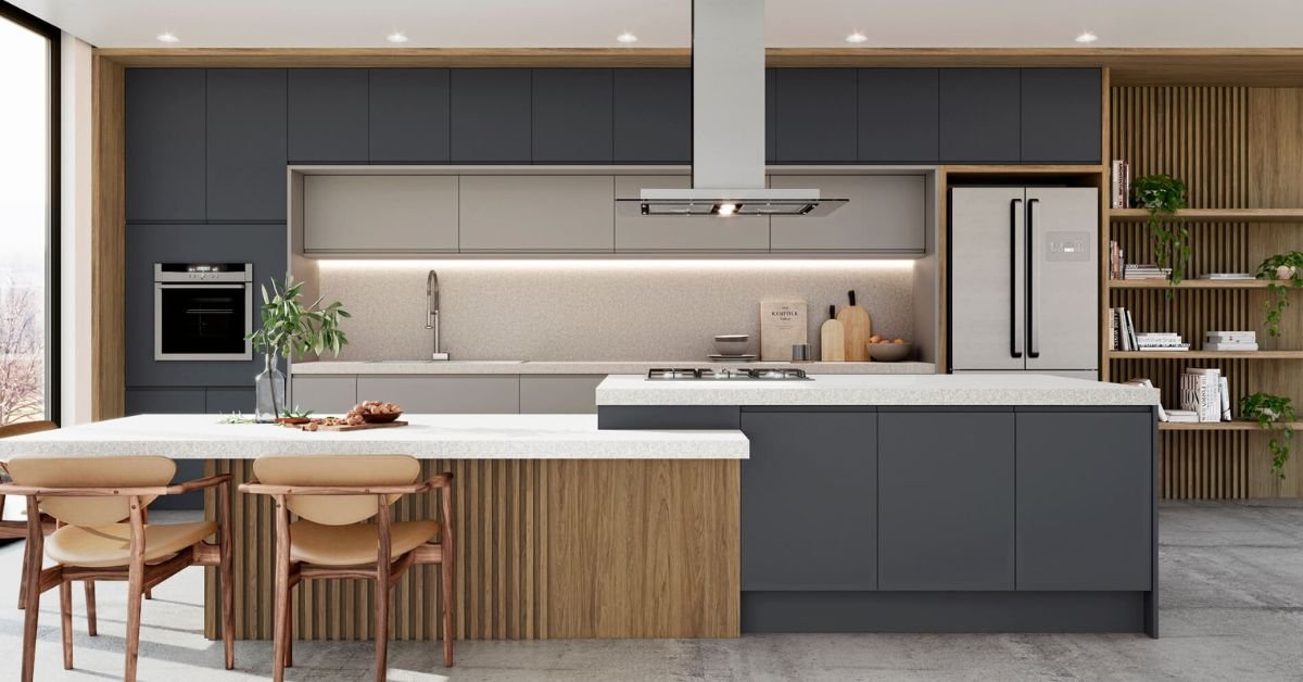 projeto de cozinha linear modelo 2