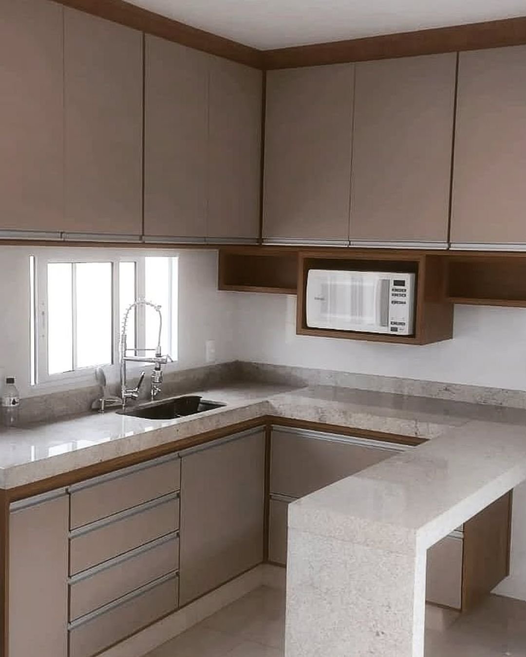 projeto de cozinha em l modelo 5