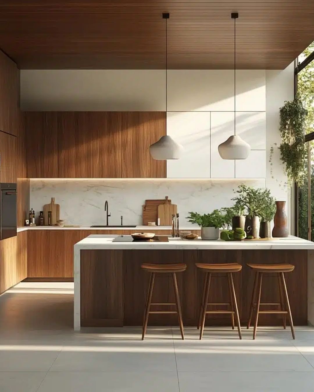 projeto de cozinha ampla modelo 6