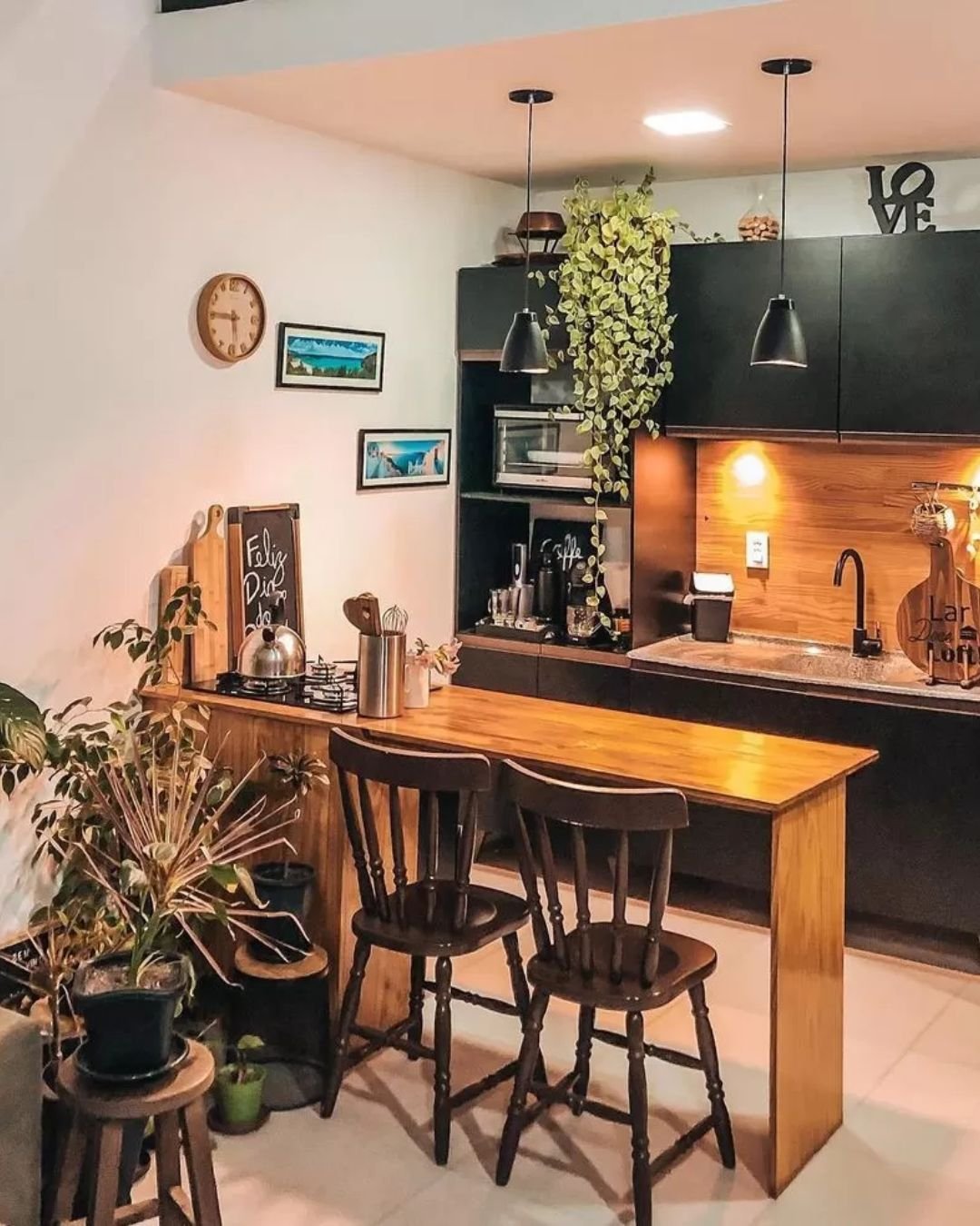 projeto de cozinha ampla modelo 4