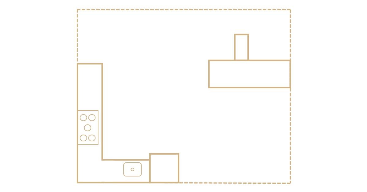 Layout Cozinha Plano Aberto