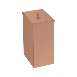 Lixeira Ros&ecirc; Fosco