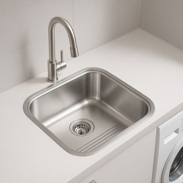 Detalhes Lixeira Inox Luz Slim Tramontina
