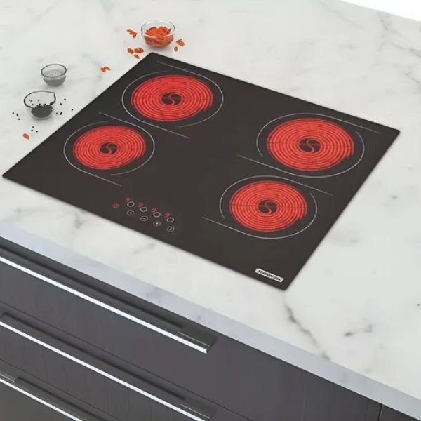 Detalhes Lixeira Inox Luz Slim Tramontina