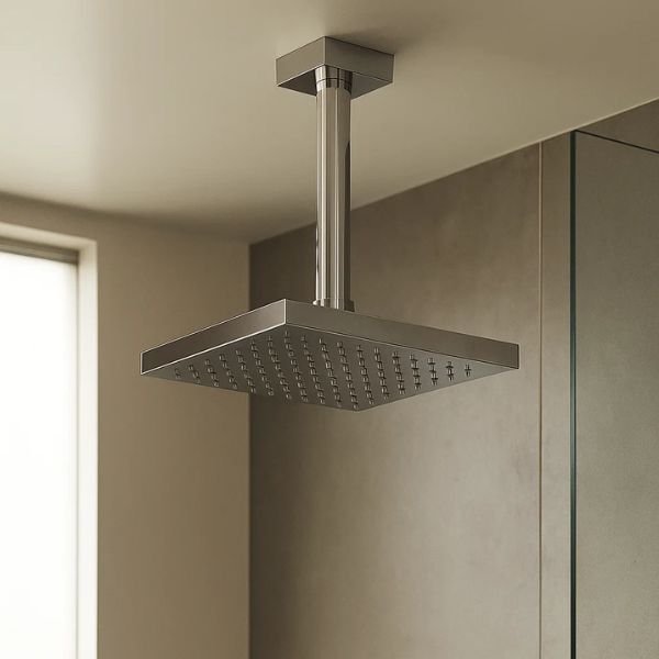 Lixeira Inox Luz Slim em uso