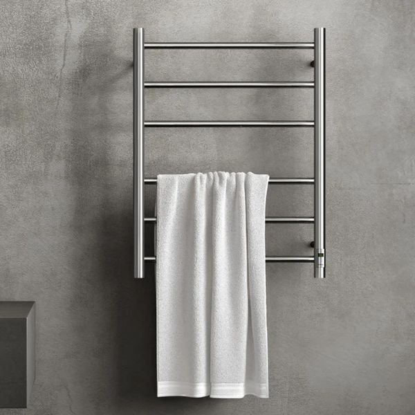 Lixeira Inox Luz Slim em uso