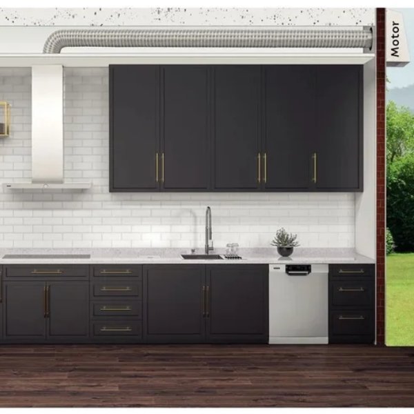 Detalhes da Coifa Tramontina Dritta Wall Silent Pro 90 em aço inox