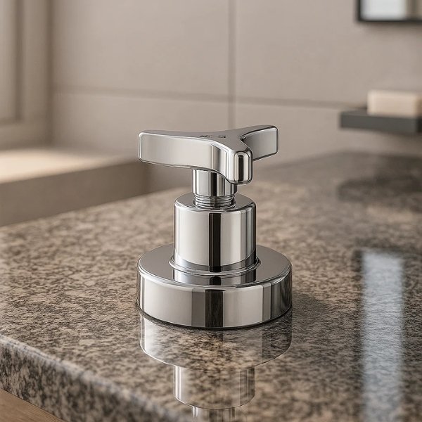 Acabamento para registro Deca Base com design ergonômico