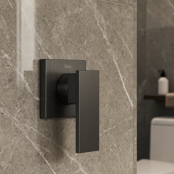 Acabamento polido Docol New Edge com brilho e durabilidade