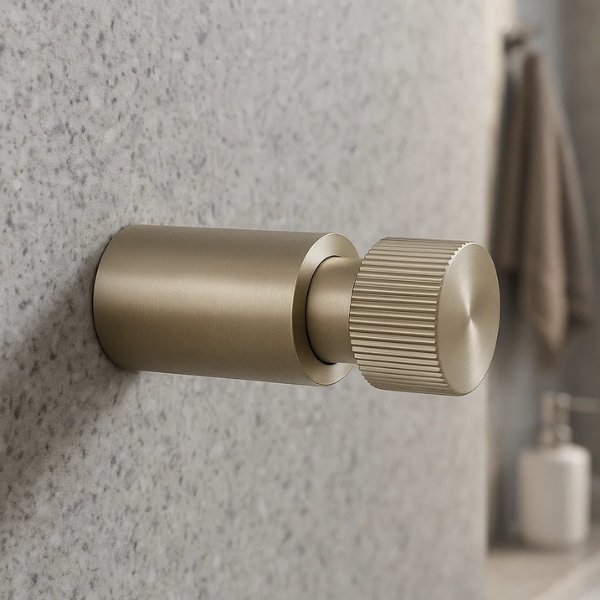 Cabide Docol Mix&Match com acabamento biníquel e Garantia Toda Vida