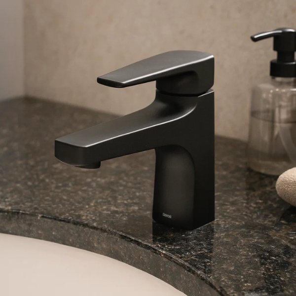 Misturador Monocomando Docol Lift instalado em cuba de apoio