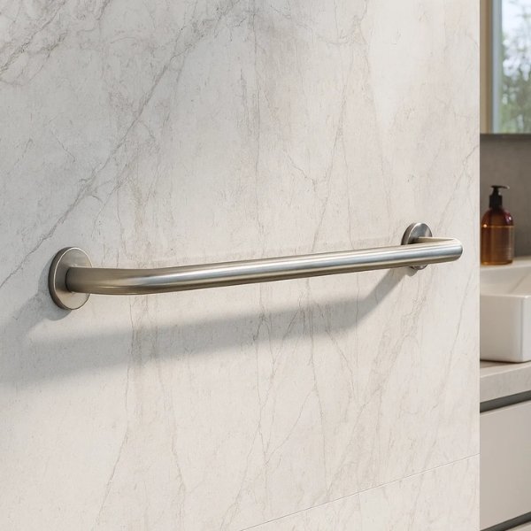 Barra de Apoio Docol A&ccedil;o Inox Escovado 70 cm