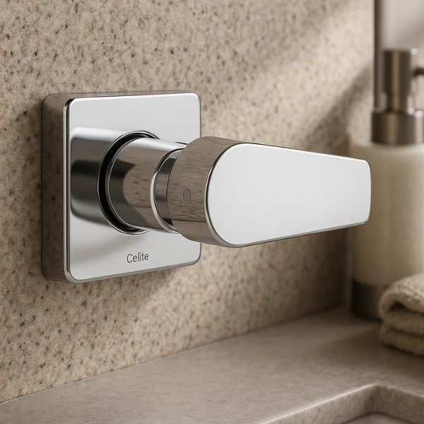 Acabamento de Registro Celite Noronha Base Docol