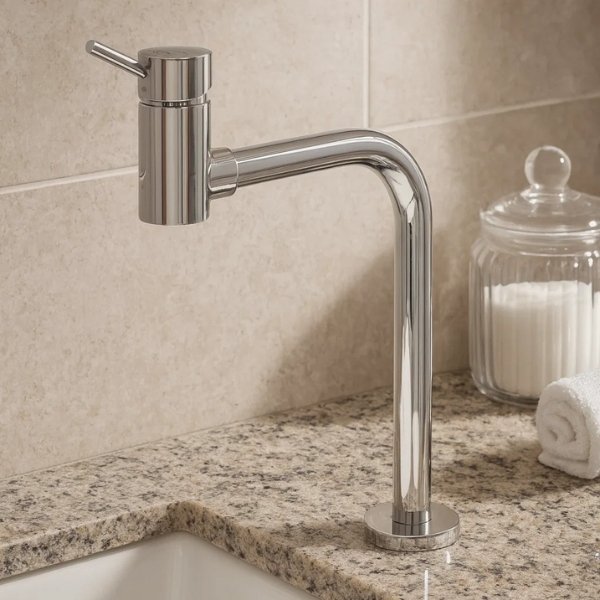 Torneira Monocomando Docol Loggica Bica Alta Cromado